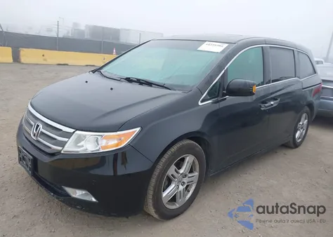 2011 Honda Odyssey Touring/Touring Elite from USA, damaged, VIN 5FNRL5H99BB033713